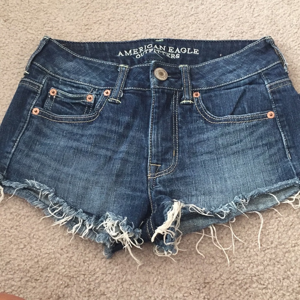 American eagle jean shorts